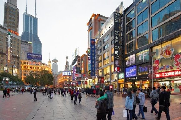 Nanjing Road in Shanghai