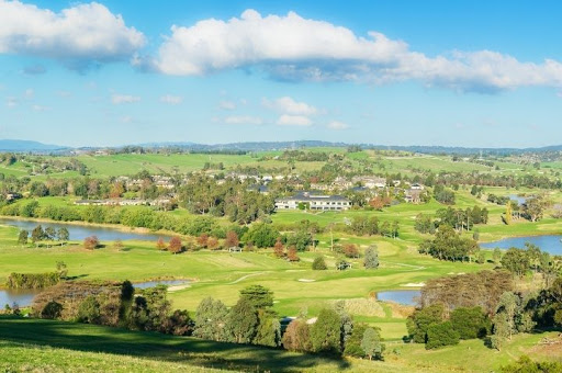 Arial View of Yarra Valley in Melbourne