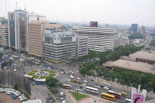 Kawran Bazar in Dhaka