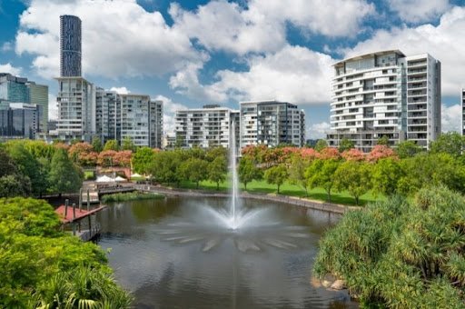 Roma Street Parkland in Brisbane