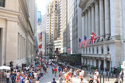 Wall Street in New York City