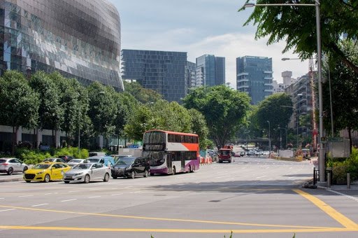 Orchard Road Cityscape Singapore