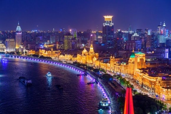 The Bund in Shanghai