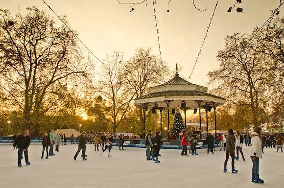 ice skating