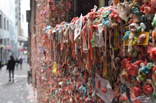 Gum Wall in Seattle