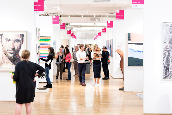 Affordable Art Fair in NYC