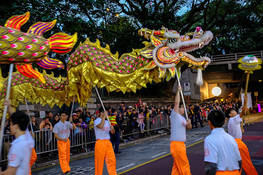 chinese new year hong kong parade