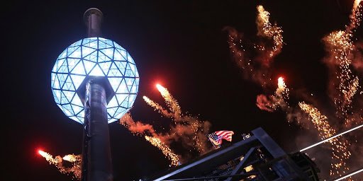 The Times Square Ball Drop