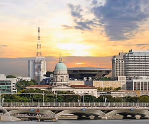 Singapore Parliament Building and Supreme Law Court