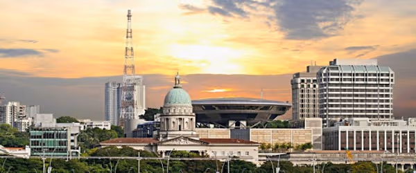 Singapore Parliament Building and Supreme Law Court