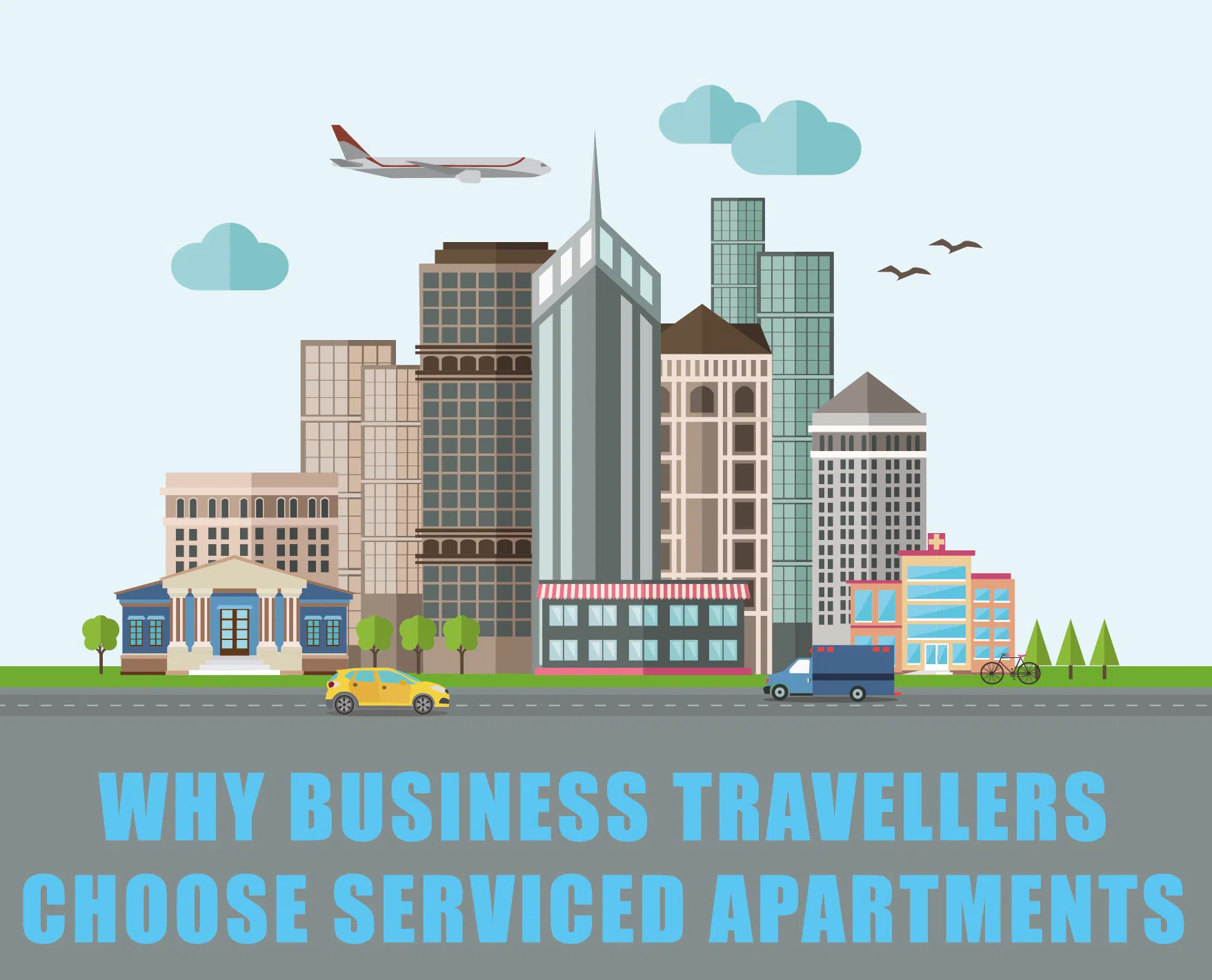 Benefits of Serviced Apartments for Business Travelers - Infographic