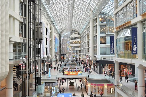 Eaton Centre in Toronto 