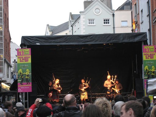 Temple bar Tradfest Outdoor Music