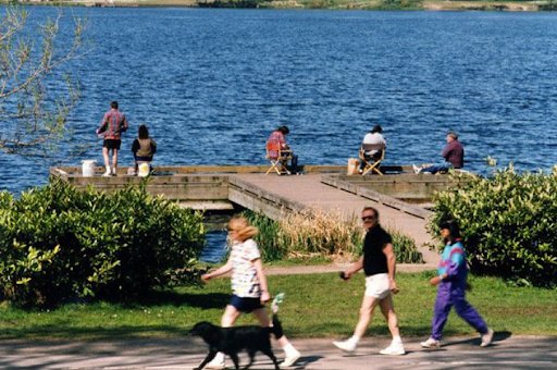 Walking Around the Green Lake in Seattle