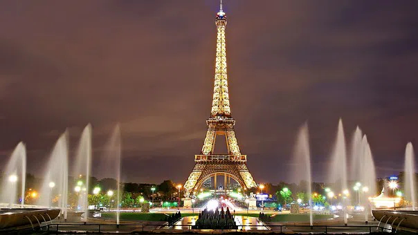 Eiffel Tower in Night