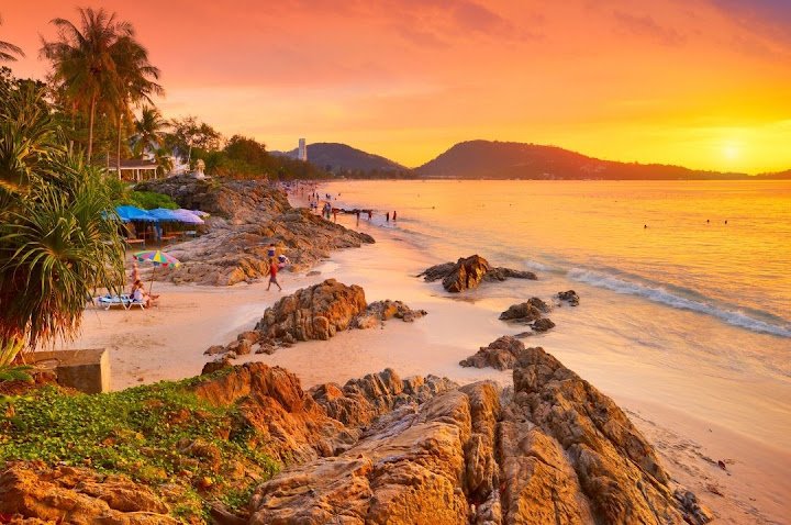 Patong beach In Phuket