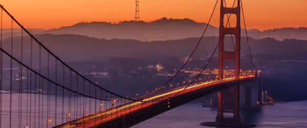 The Golden Gate Bridge, San Francisco