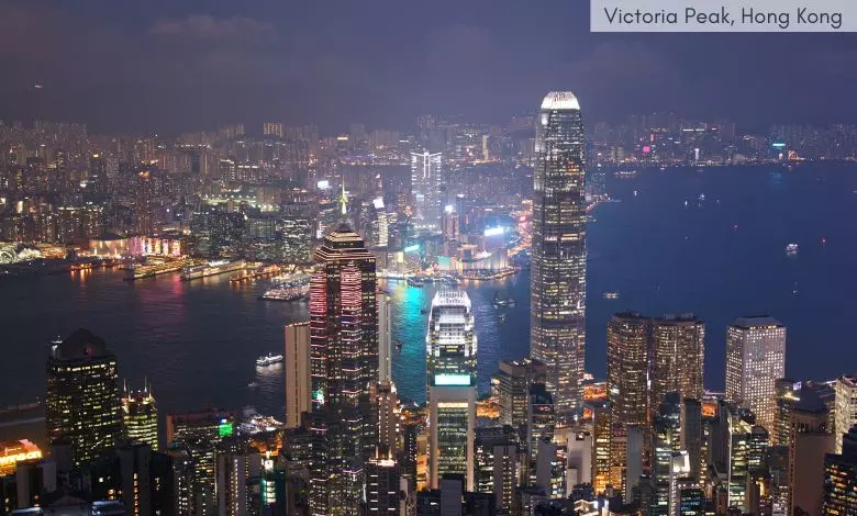 Victoria Peak in Hong Kong