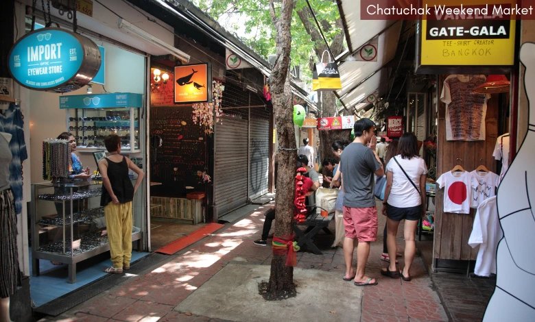 Chatuchak Weekend Market in Bangkok