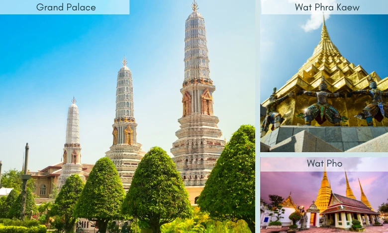 Grand Palace, Wat Phra Kaew, and Wat Pho in Bangkok