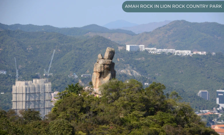 Amah Rock in Lion Rock Country Park