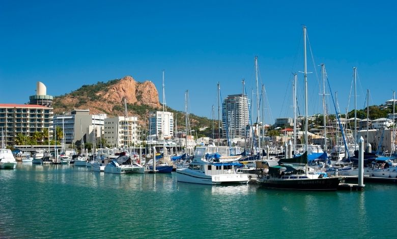 Boats in Townsville marina