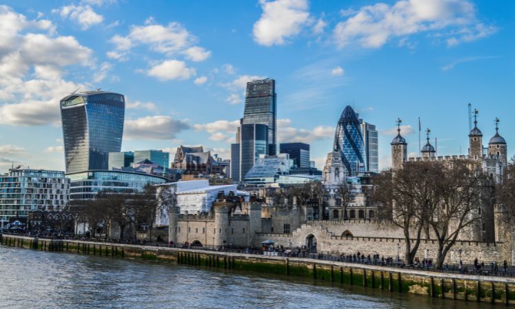 Central London Skyline
