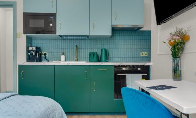 Serviced apartment  Kitchen 