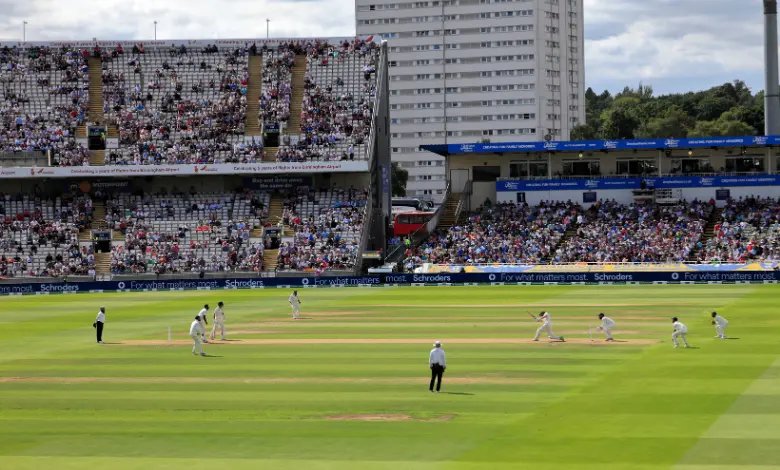 Edgbaston Cricket Ground in Birmingham