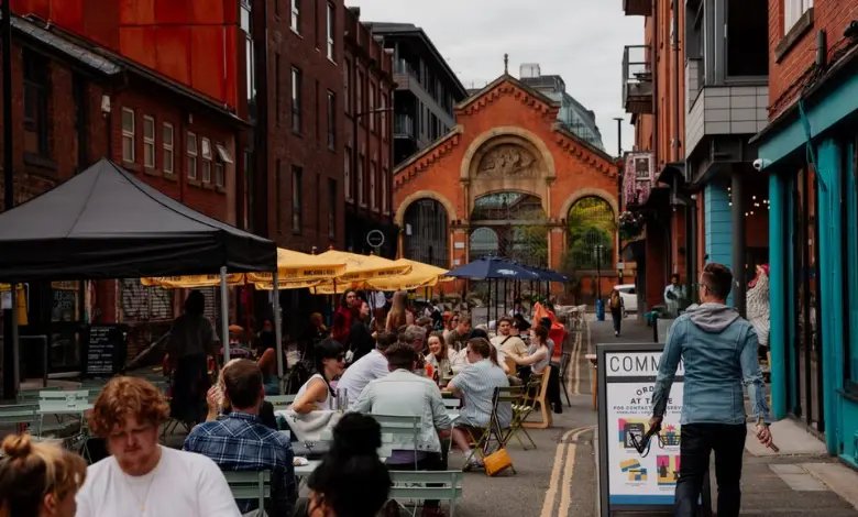 The Northern Quarter in Manchester