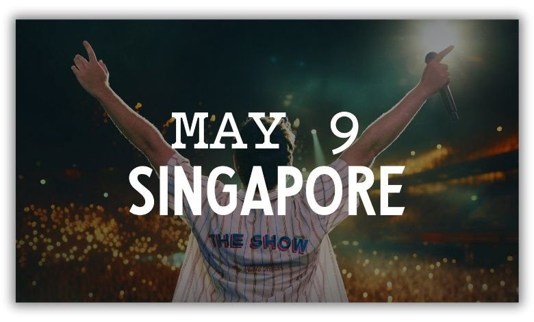 Niall Horan performing live at upcoming concert in Singapore