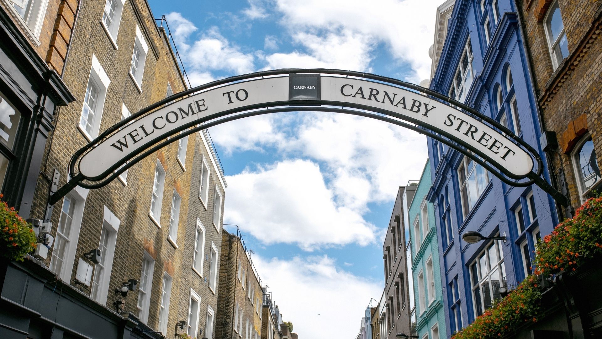 Front gate of Carnaby Street
