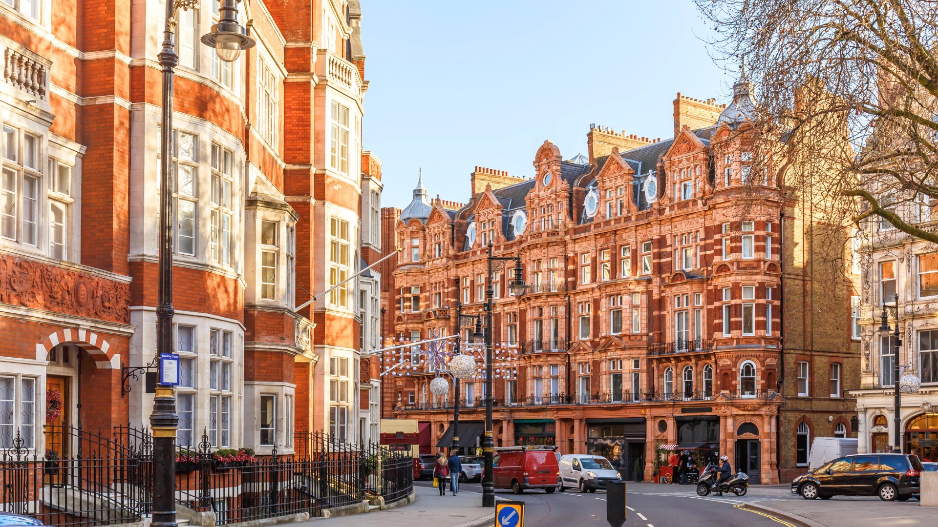 Sloane street in London