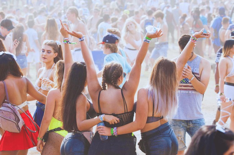 Body movement music festival