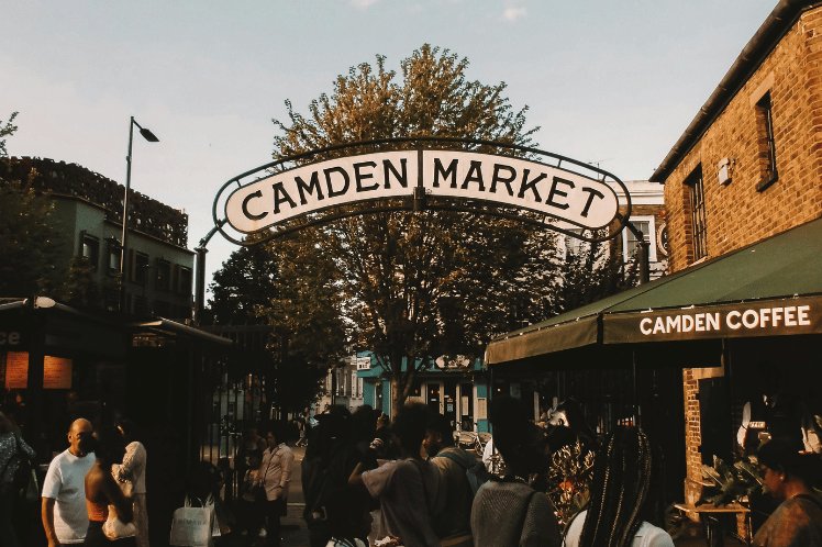 Camden Market main gate 