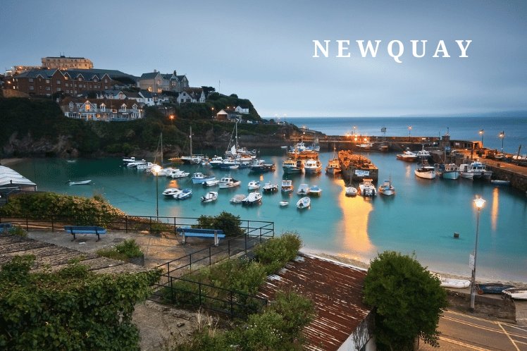 Newquay scenic view