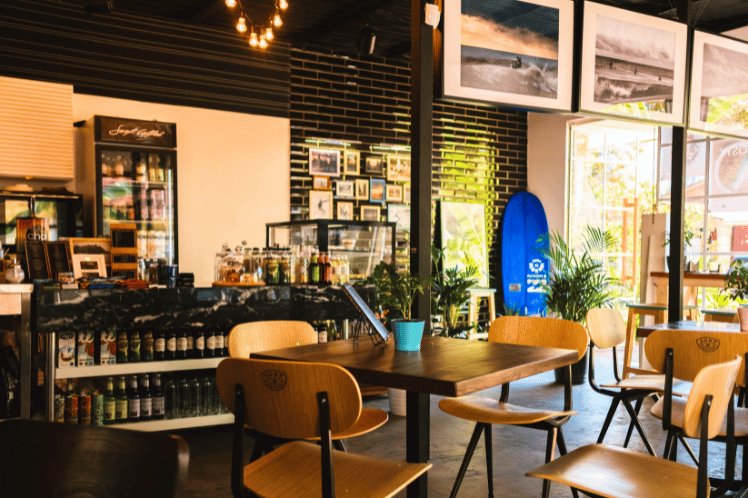 Harbour Rest Cafe interior