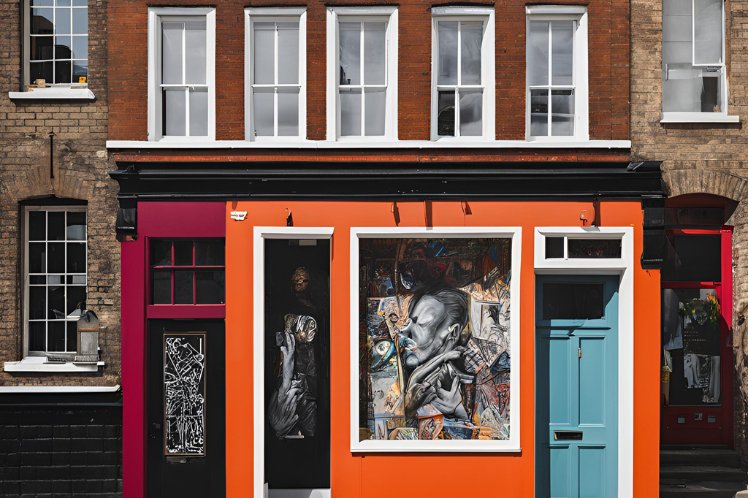 Jealous Art Gallery in Shoreditch
