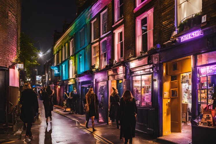 Nightlife at Shoreditch