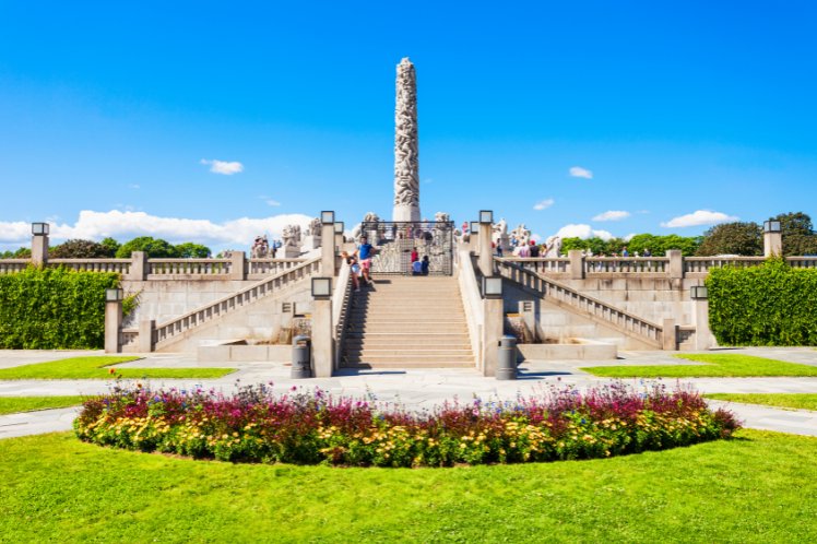 Vigeland Sculpture Park in Oslo