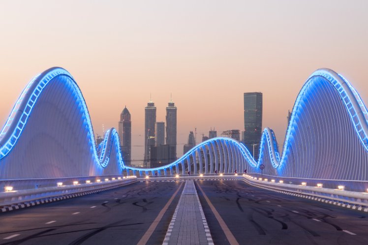 winter lightings in Dubai