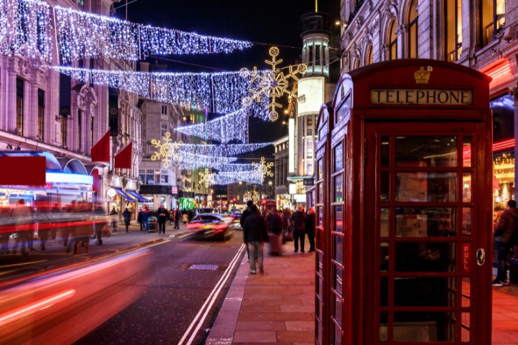 Winter festival in London