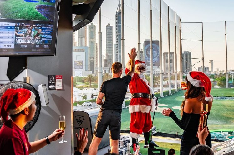 Topgolf attractions in Dubai