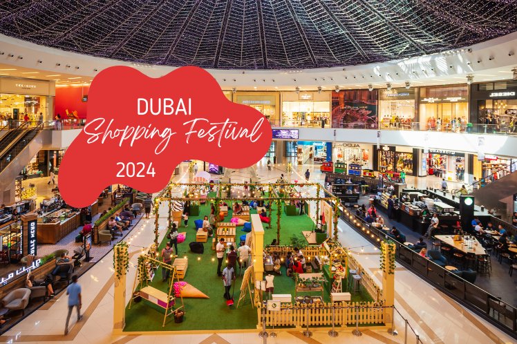 shopping festival in a mall