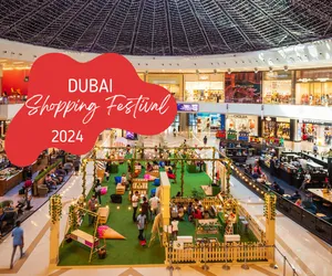 shopping festival in mall in Dubai