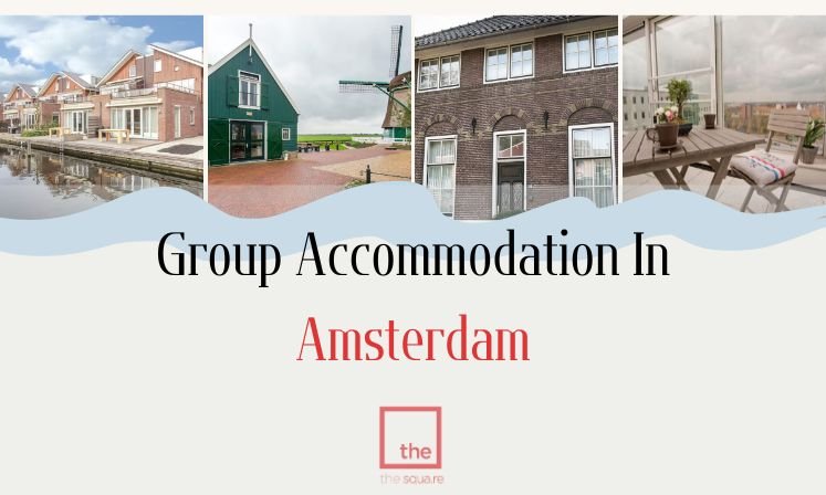 Top Group accommodation in Amsterdam with Balcony