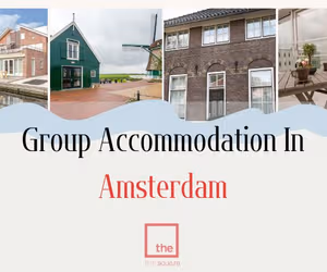 Top Group accommodation in Amsterdam with Balcony