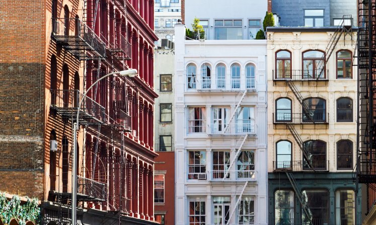 Historic Building in Soho, Manhattan