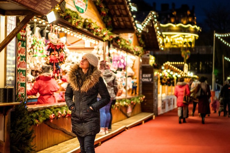 Shopping in Winter Wonderland