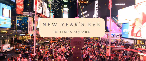 NYC New Year’s Eve celebrations
